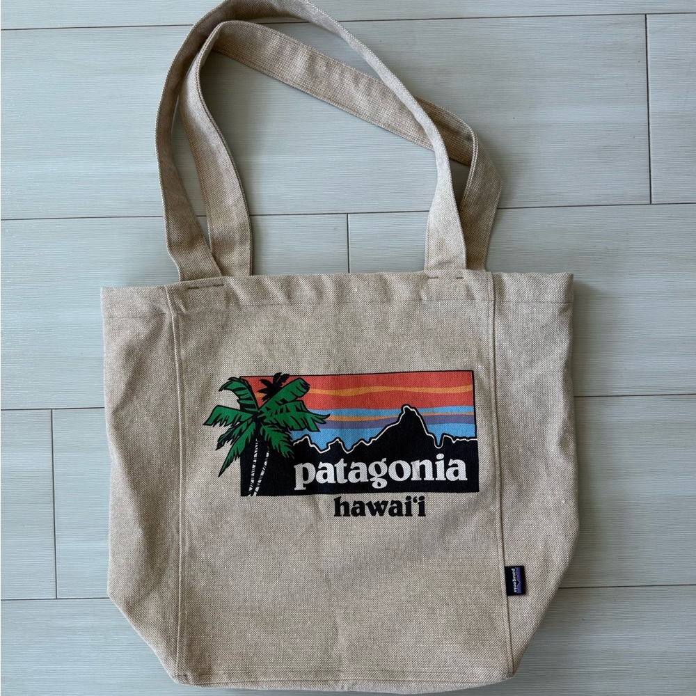 Patagonia Hawaii Natural Canvas Tote